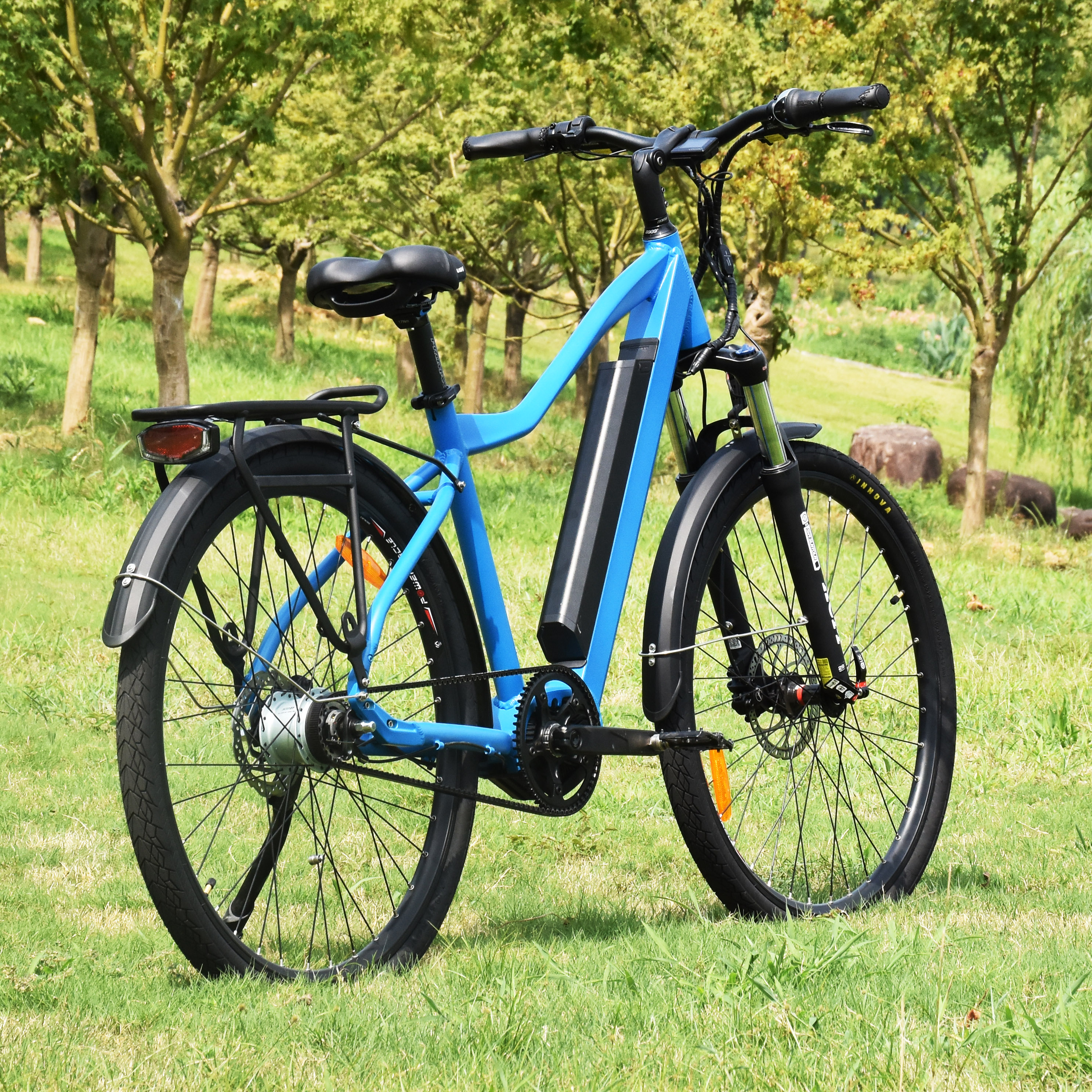 250W Belt Drive Shimano City Bike Diário
