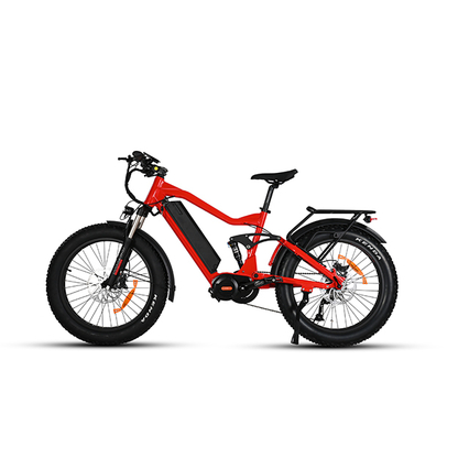 24 '1000W Bafang M620 Hunting Fat Pneus E-Bike
