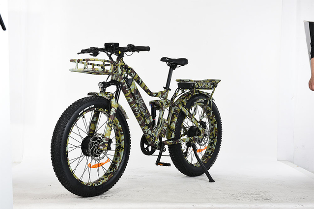 Bicicleta elétrica off-road E-Cells Super Monarch™ Crown AWD 1500
